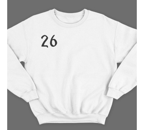 Именной свитшот со славянским шрифтом #1