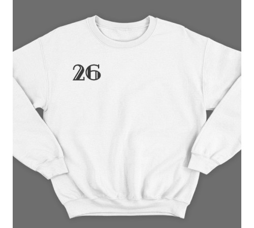 Именной свитшот с винтажным шрифтом #2