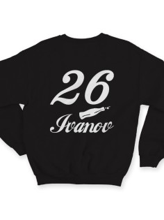 Именной свитшот со шрифтом Coca-Cola #3