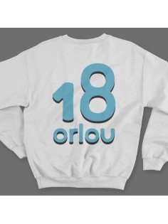 Именной свитшот с прикольным шрифтом #17