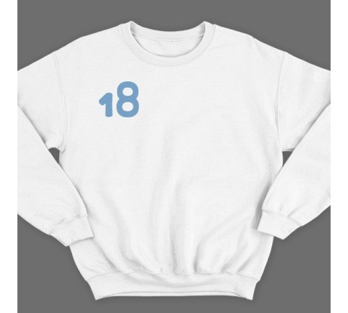 Именной свитшот с прикольным шрифтом #17