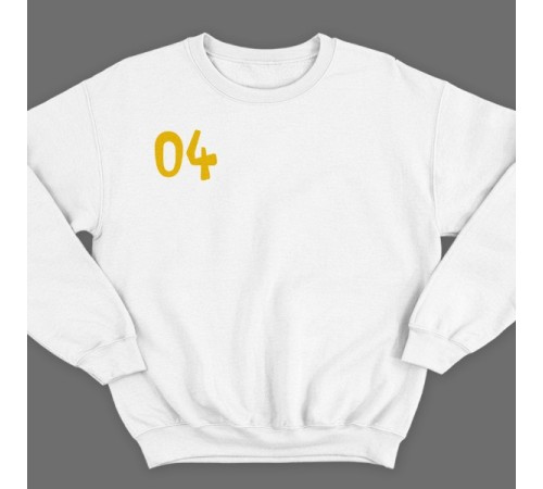 Именной свитшот с мультяшным шрифтом #24