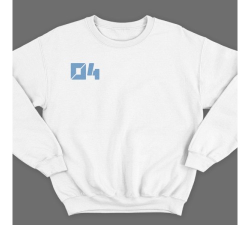 Именной свитшот с футуристичным шрифтом #25