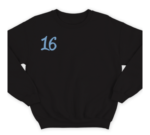 Именной свитшот с граффити шрифтом и балончиком с краской #55