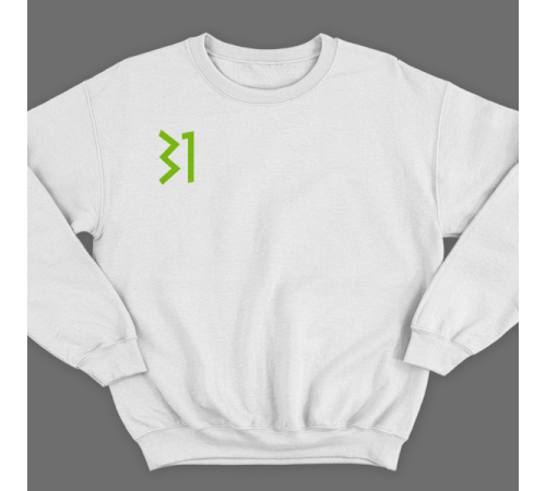 Именной свитшот с греческим шрифтом и оливковой ветвью #64