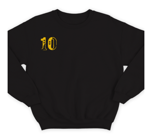 Именной свитшот с шрифтом из игральных карт #77