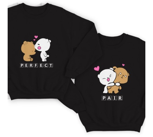 Парные свитшоты для влюбленных "Perfect pair"