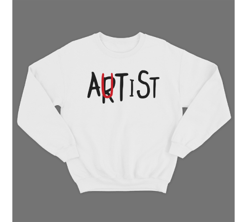 Прикольный свитшот с надписью "Autist"