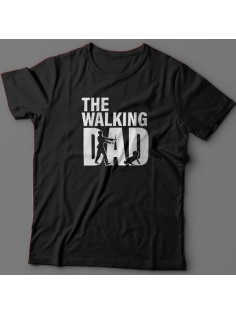 Футболка в подарок для папы с надписью "Walking dad"