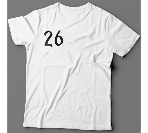 Именная футболка со славянским шрифтом #1