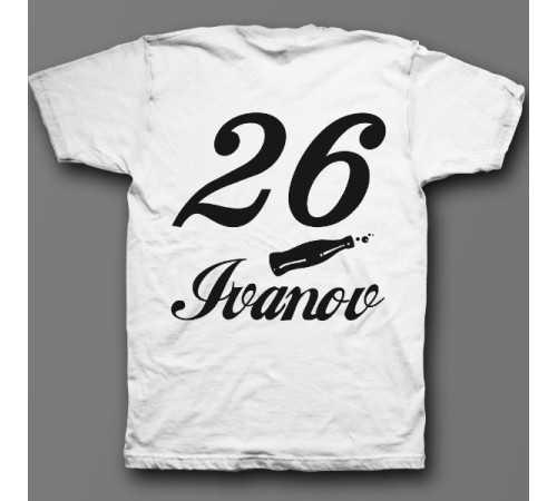 Именная футболка со шрифтом Coca-Cola #3