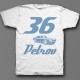 Именная футболка со спортивным шрифтом и гоночной машиной #5