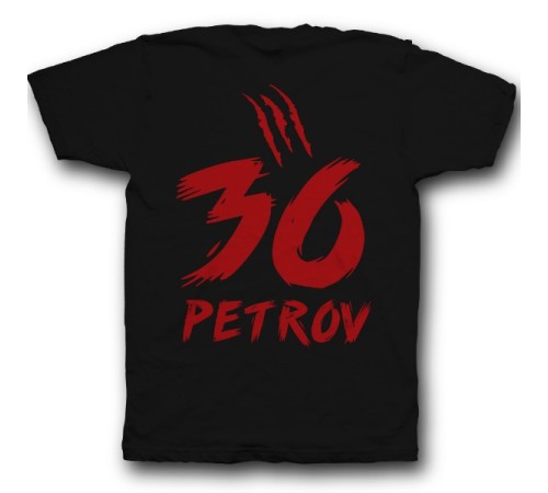 Именная футболка со страшным шрифтом #6