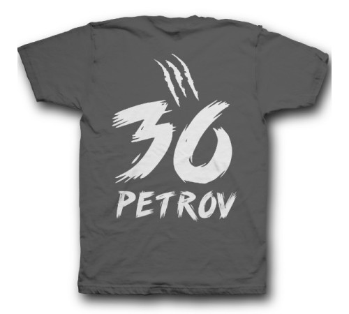 Именная футболка со страшным шрифтом #6