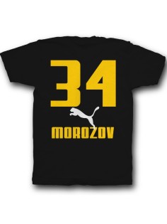 Именная футболка с шрифтом Puma  #15