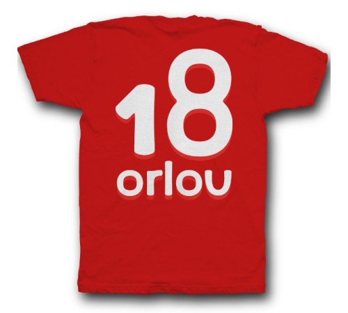 Именная футболка с прикольным шрифтом #17