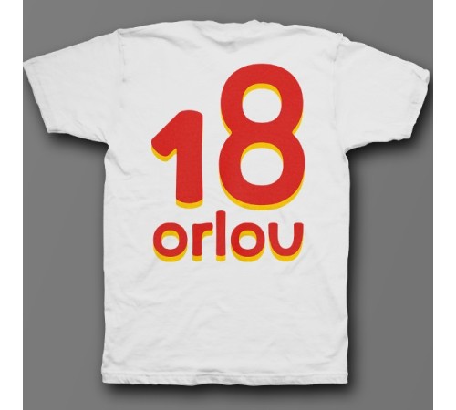 Именная футболка с прикольным шрифтом #17