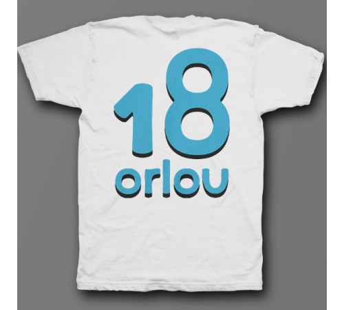 Именная футболка с прикольным шрифтом #17