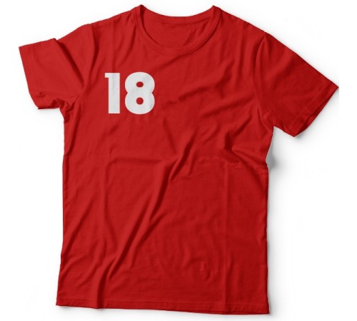 Именная футболка с космическим шрифтом и ракетой #21