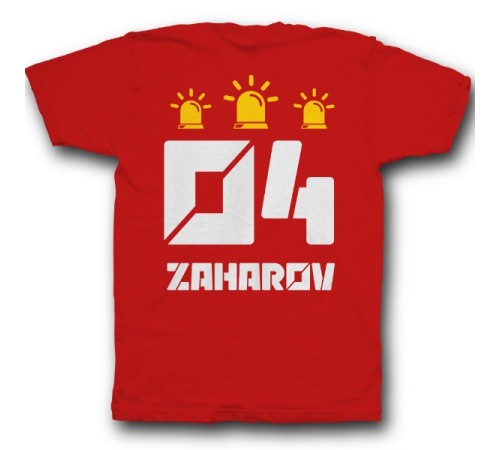 Именная футболка с футуристичным шрифтом #25