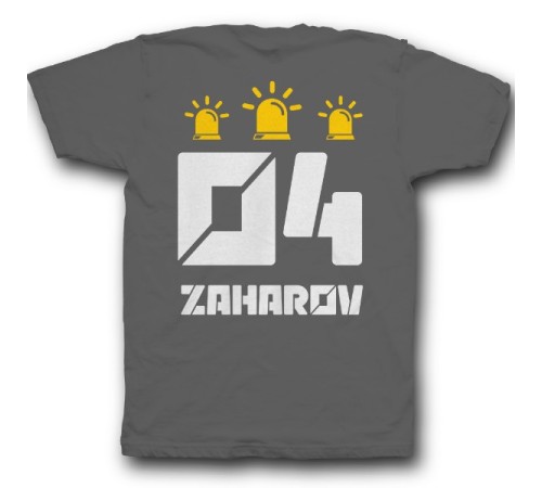 Именная футболка с футуристичным шрифтом #25