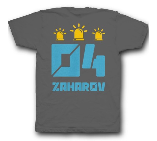 Именная футболка с футуристичным шрифтом #25