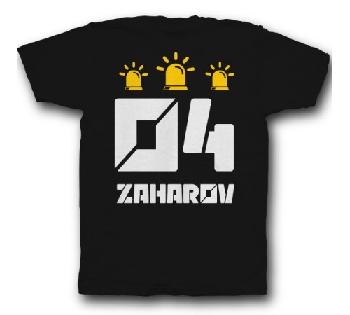 Именная футболка с футуристичным шрифтом #25