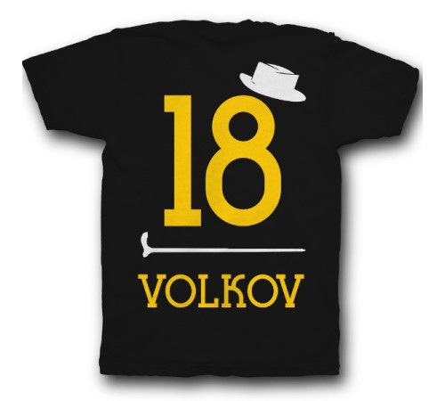 Именная футболка с ретро шрифтом, шляпой и тростью #39