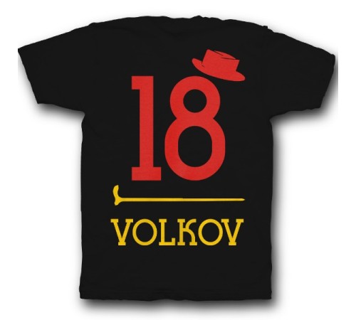 Именная футболка с ретро шрифтом, шляпой и тростью #39