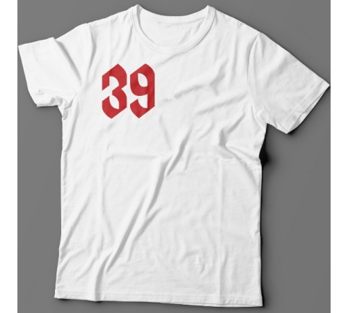 Именная футболка с шрифтом старого времени и свечой #50