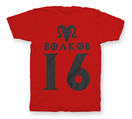 Именная футболка с шрифтом из игры Diablo #52