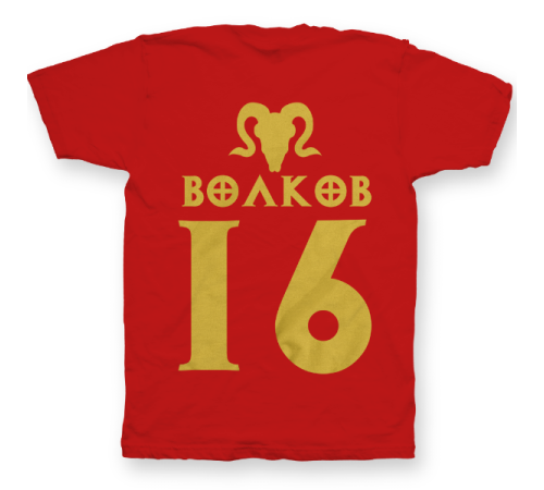 Именная футболка с шрифтом из игры Diablo #52