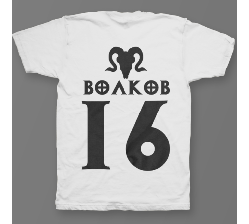 Именная футболка с шрифтом из игры Diablo #52