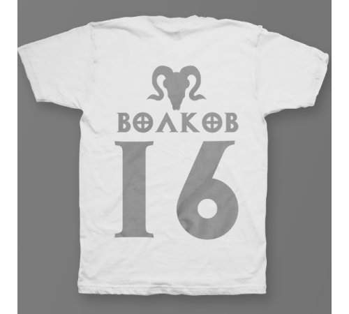 Именная футболка с шрифтом из игры Diablo #52