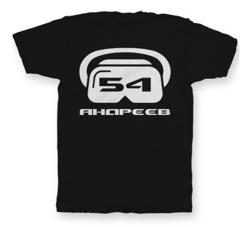 Именная футболка с футуристичным шрифтом и шлемом виртуальной реальности #71