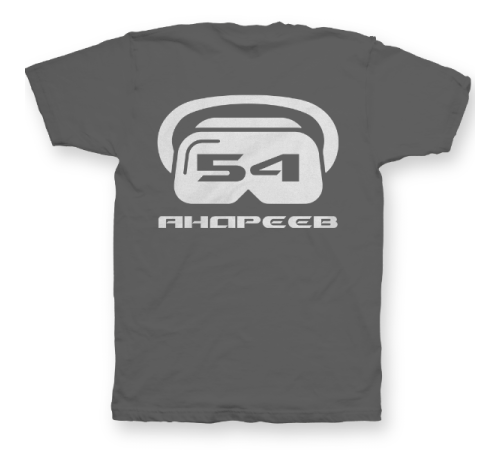 Именная футболка с футуристичным шрифтом и шлемом виртуальной реальности #71