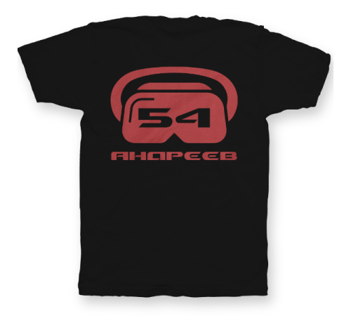 Именная футболка с футуристичным шрифтом и шлемом виртуальной реальности #71