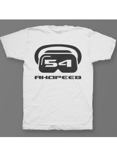 Именная футболка с футуристичным шрифтом и шлемом виртуальной реальности #71