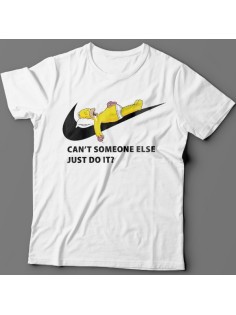 Прикольные футболки с надписью  "Can't someone else just do it" ("Может ли кто-нибудь другой просто сделать это")