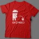 Прикольная футболка с надписью "Android"