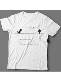 Прикольные футболки с надписью "You are offline" ("Вы в оффлайне")