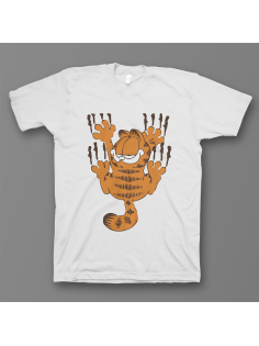 Прикольная футболка с принтом "Гарфилд"