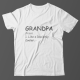 Футболка в подарок для дедушки с надписью "Grandpa. Noun. Like a Dad only Cooler."