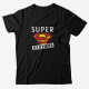 Футболка в подарок для дедушки с надписью "Super дедушка"