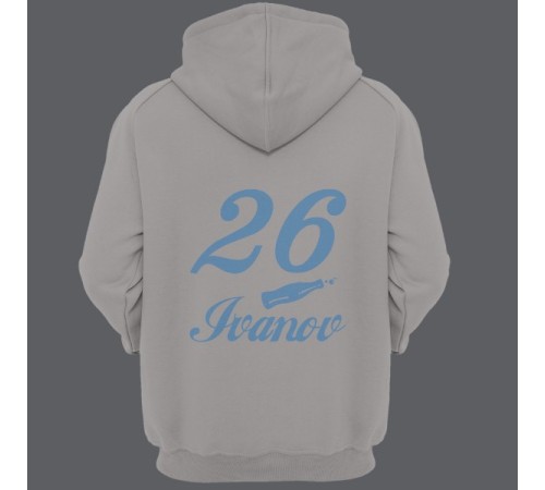 Именная толстовка с капюшоном со шрифтом Coca-Cola #3