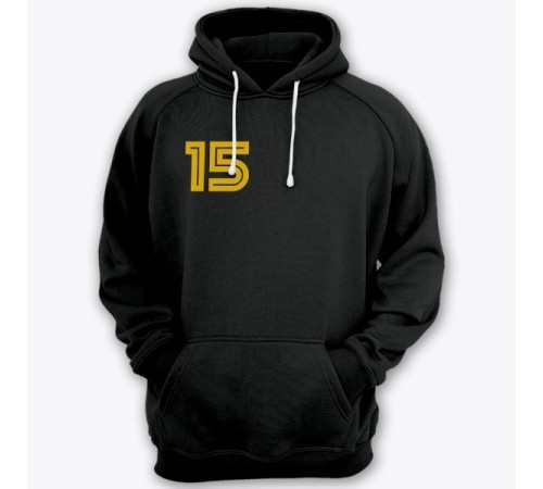 Именная толстовка с капюшоном с шрифтом из игр Nintendo #8