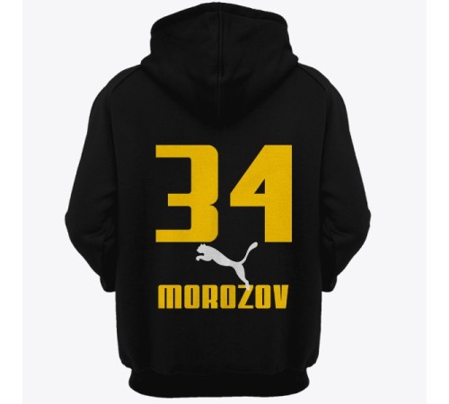 Именная толстовка с капюшоном с шрифтом Puma  #15