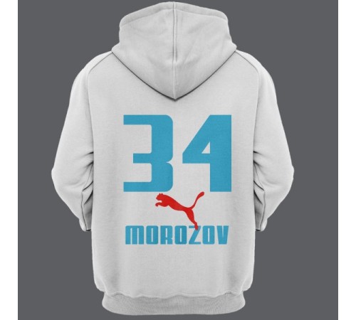 Именная толстовка с капюшоном с шрифтом Puma  #15