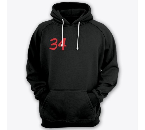 Именная толстовка с капюшоном с азиатским шрифтом и катаной #14