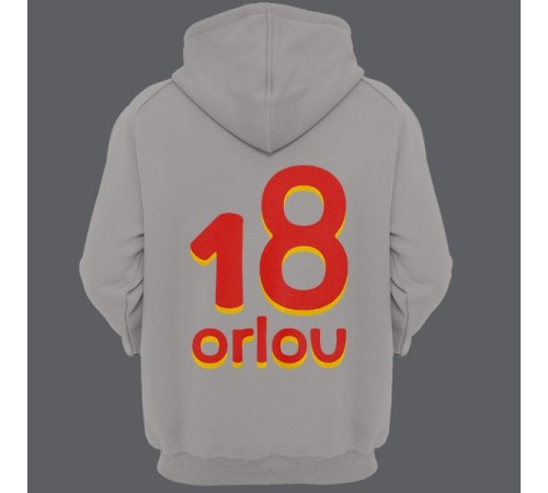 Именная толстовка с капюшоном с прикольным шрифтом #17